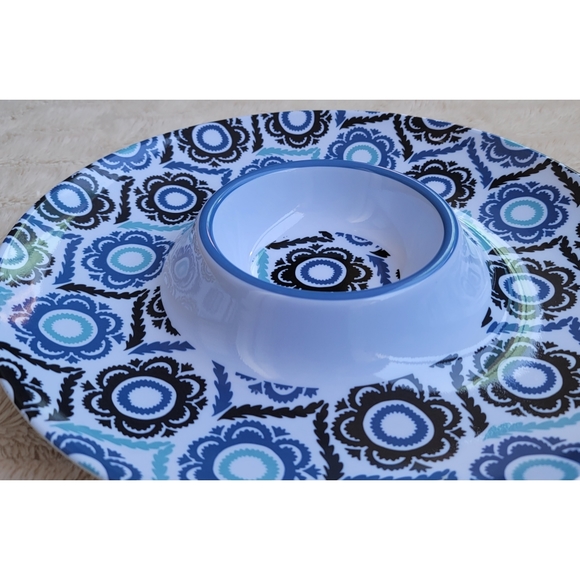 Flower chip and dip server - Picture 5 of 16